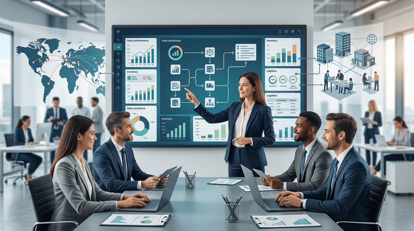 Escalabilidad sin caos: Cómo un sistema ERP centraliza tus operaciones