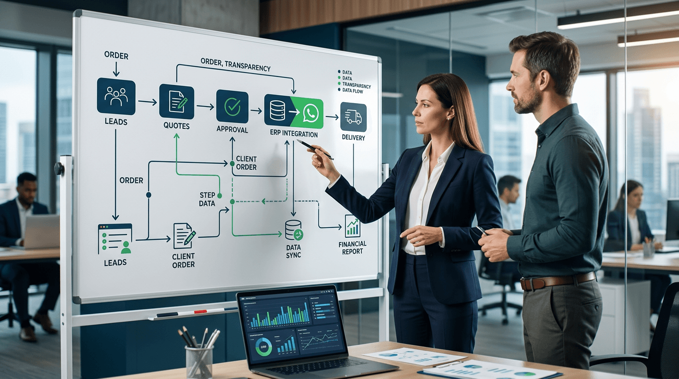 Featured image for: Tutorial: How to Prepare Your Sales Processes for WhatsApp ERP Integration