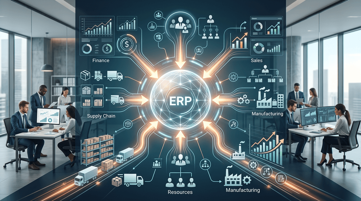 Featured image for: Scalability Without Chaos: How an ERP System Centralizes Your Operations
