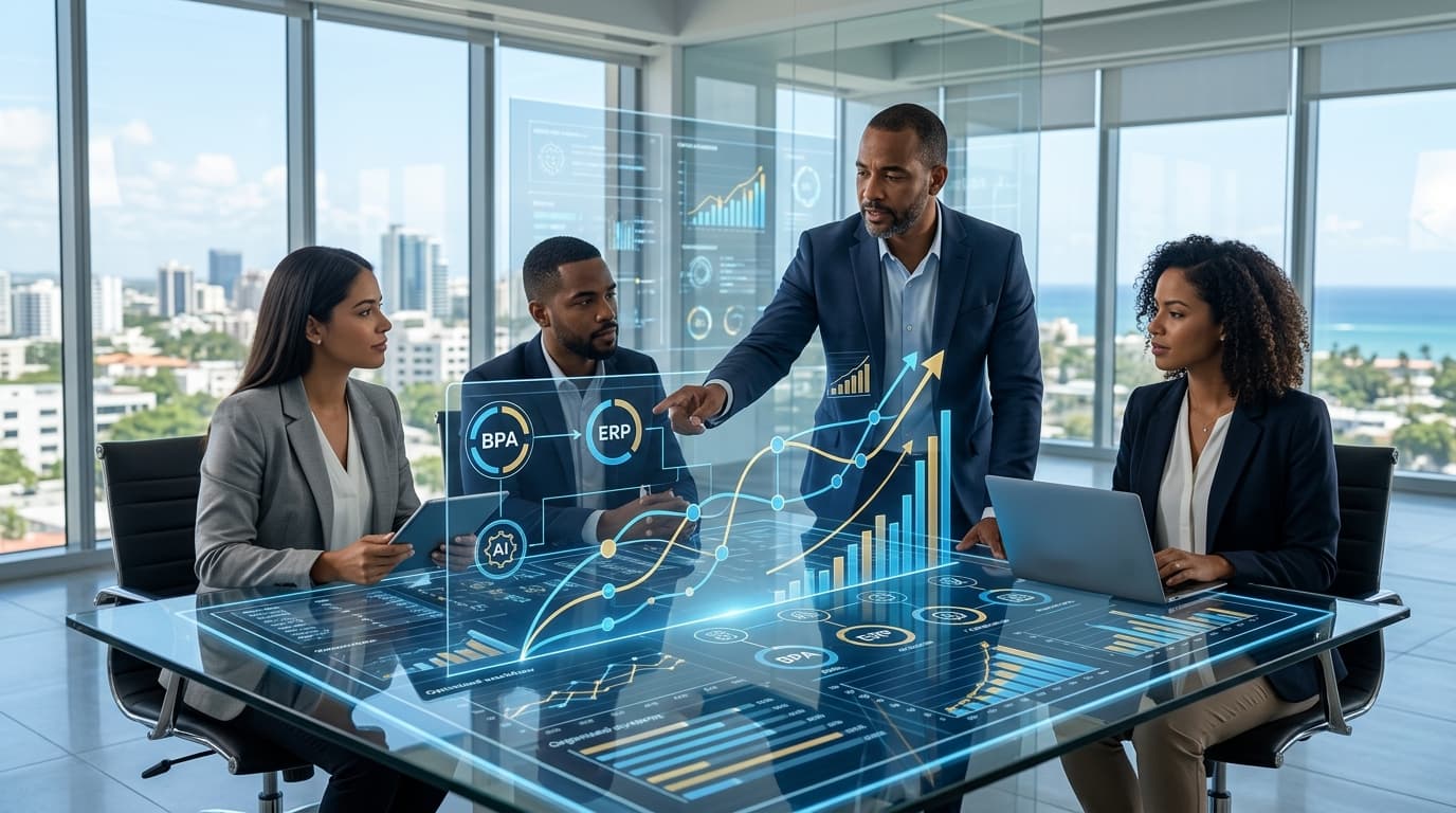 Professional business growth and digital transformation in the Dominican Republic