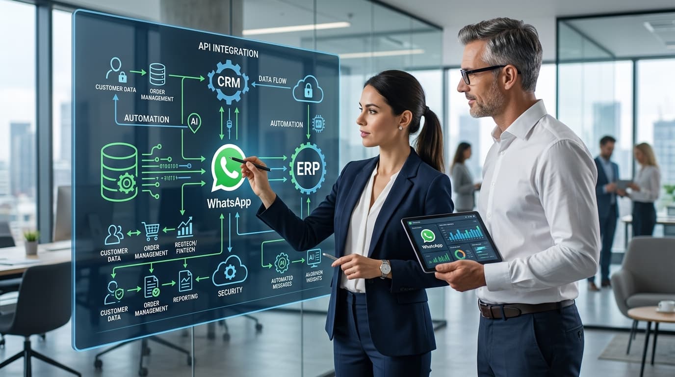 Integración de WhatsApp en tu CRM/ERP: Guía técnica 2026