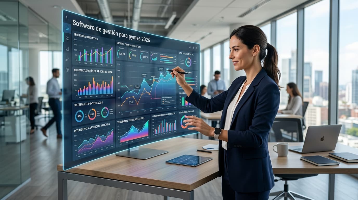 Featured image for: Software de gestión para pymes: Tendencias tecnológicas que definen el 2026