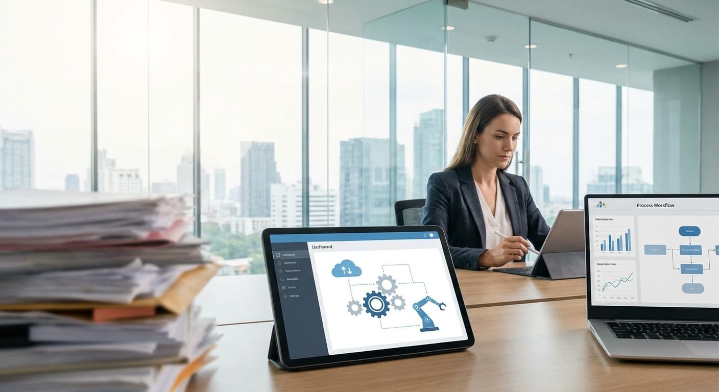 Featured image for: Automatización de procesos: Cómo eliminar el caos operativo en tu empresa