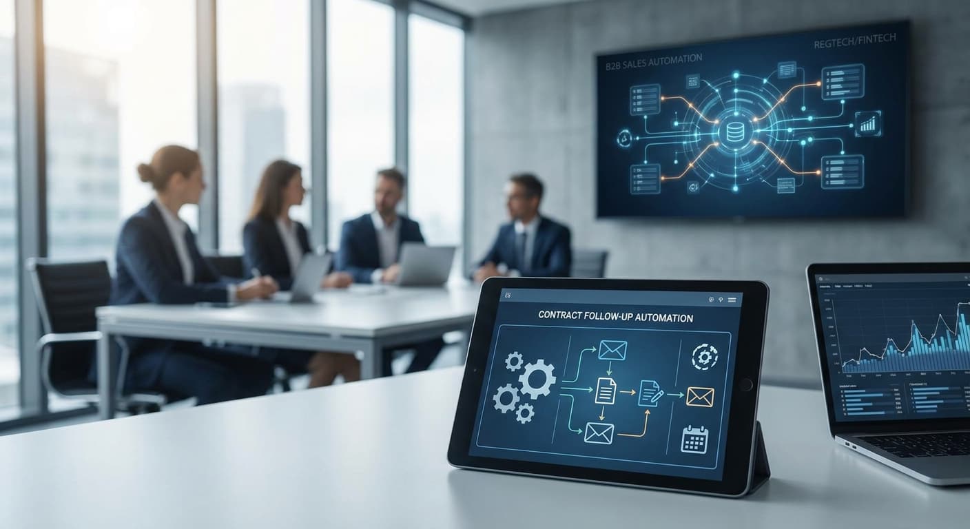 Featured image for: Cómo evitar la pérdida de contratos B2B mediante la automatización de seguimientos