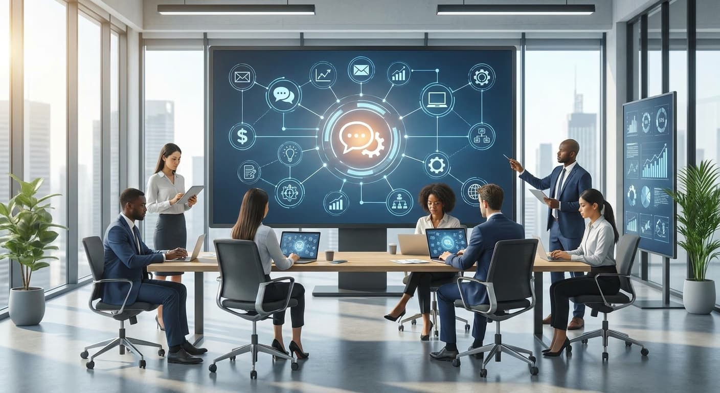 Dashboard de Wasap ERP centralizando comunicaciones con clientes