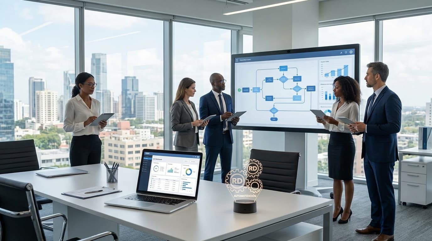 Featured image for: Automatización de procesos: Cómo eliminar el caos operativo en empresas dominicanas