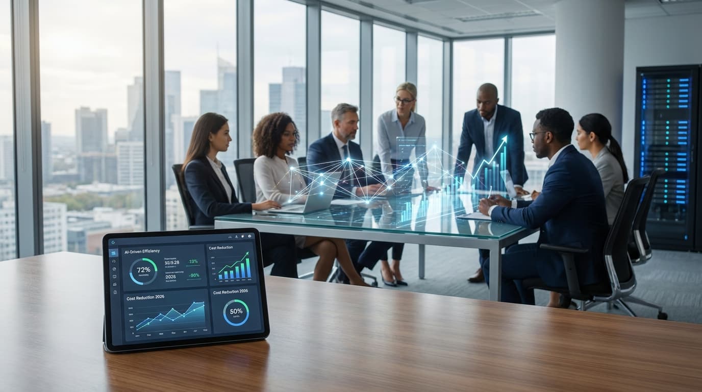 Featured image for: Reducción de costes con IA: El impacto de la inteligencia artificial en la eficiencia operativa 2026