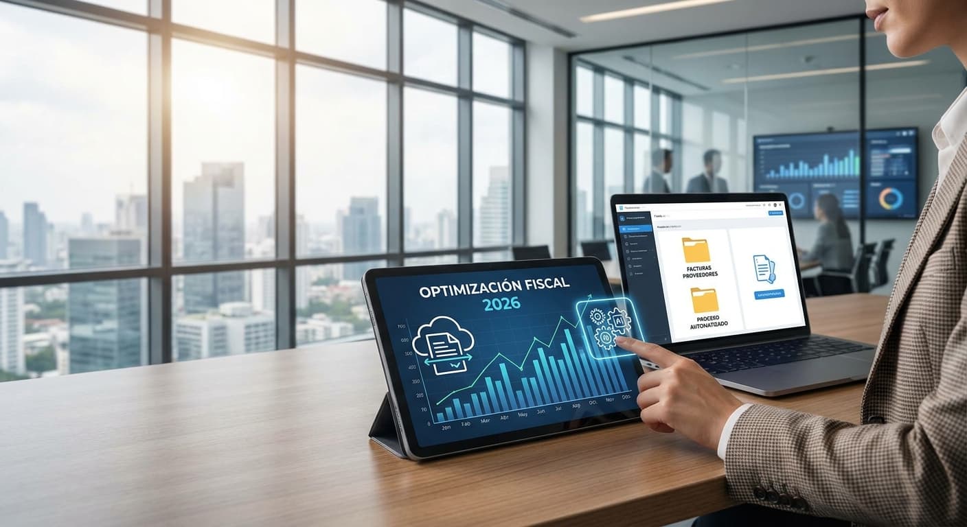 Featured image for: Optimización fiscal 2026: Cómo automatizar la captura de facturas de proveedores