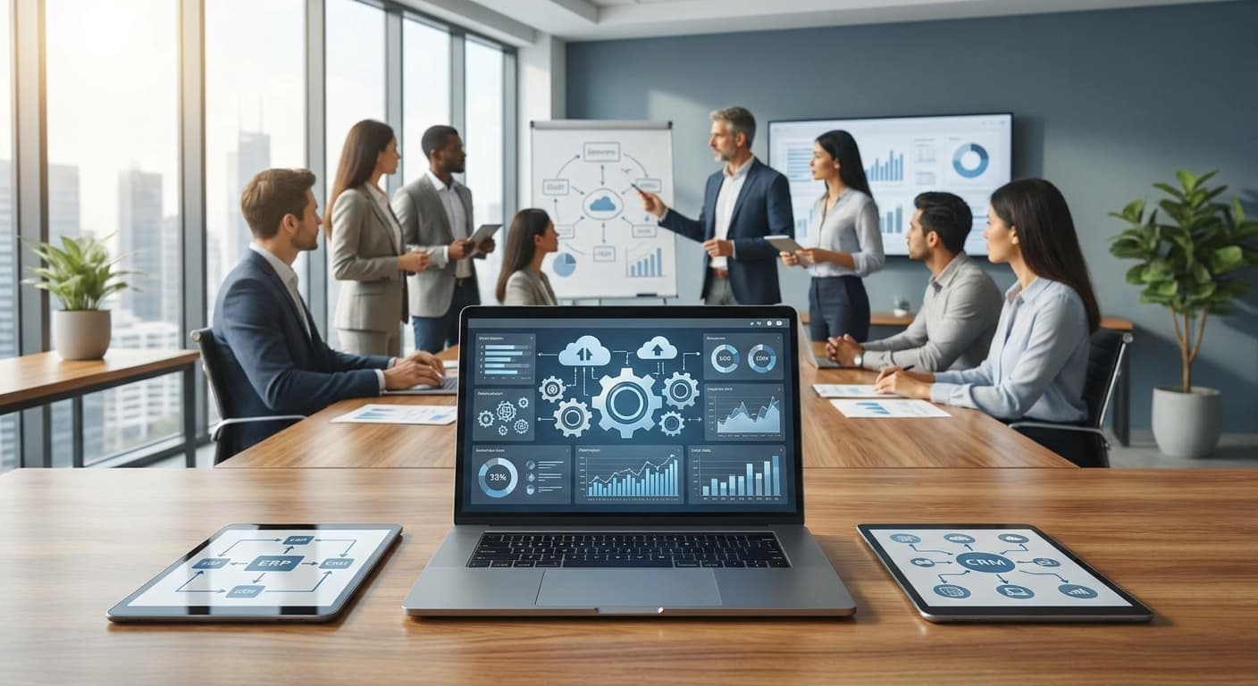 Featured image for: Automatizar ERP y CRM: La clave para escalar ventas sin caos operativo