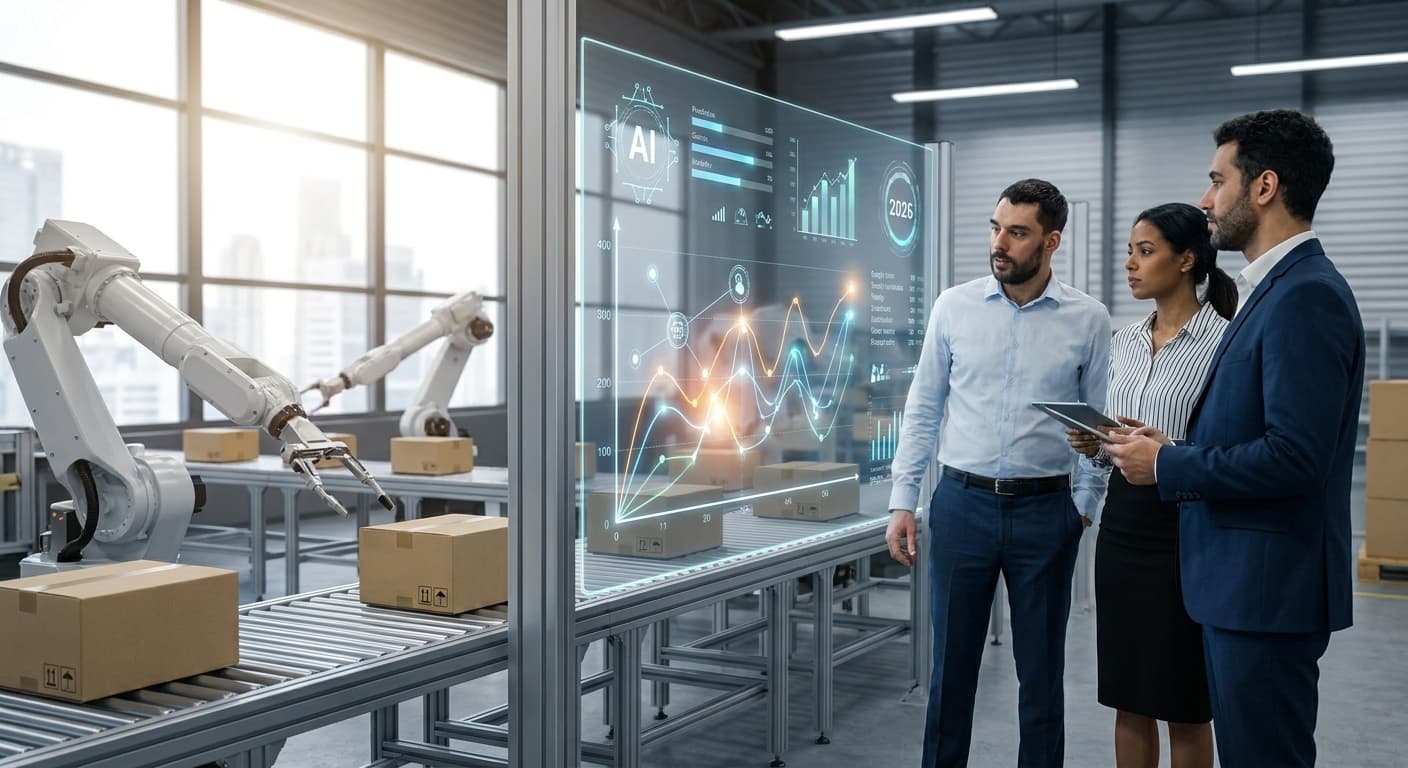 Featured image for: IA Predictiva: Transformando la gestión de inventarios en 2026