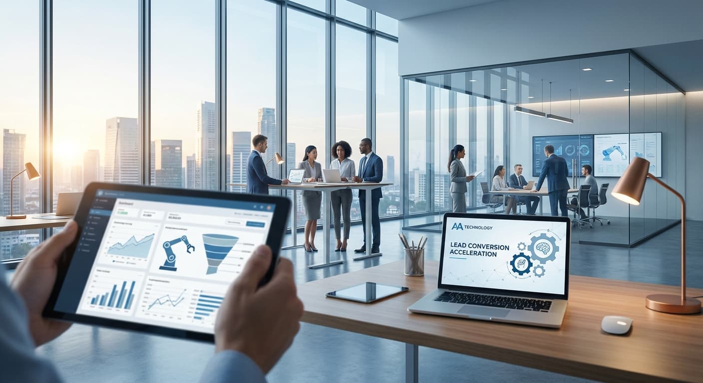 Featured image for: Automatización de Marketing 2026: Cómo AA Technology acelera la conversión de leads