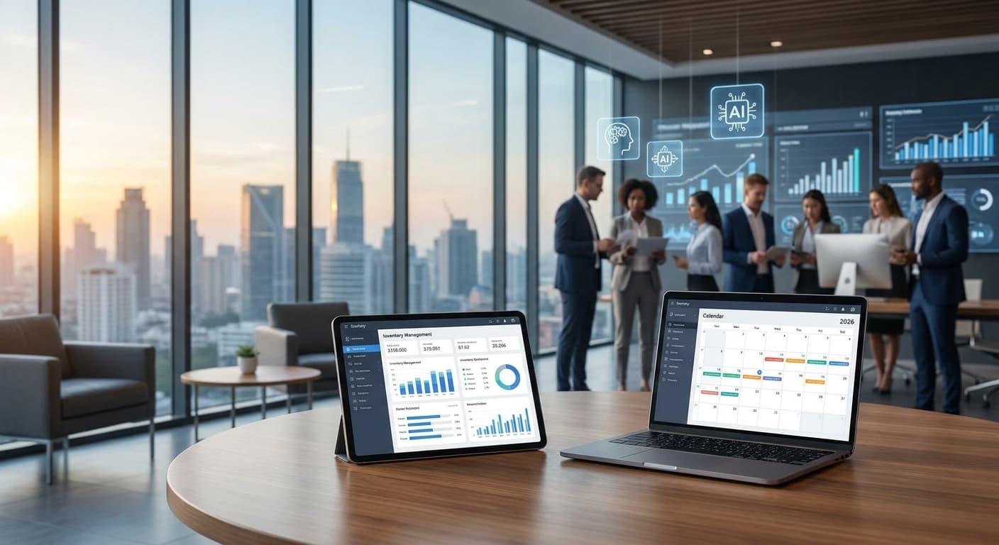 Featured image for: Gestión de inventarios 2026: Optimizando el flujo de caja mediante sistemas ERP
