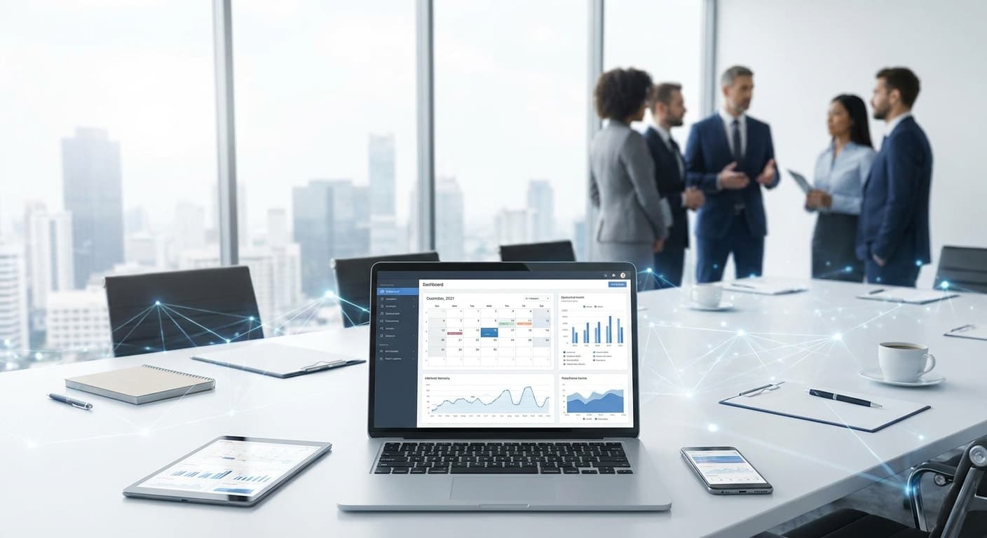 Dashboard de ERP mostrando alertas automáticas de vencimiento de NCF y fechas límite DGII en República Dominicana con notificaciones de WhatsApp