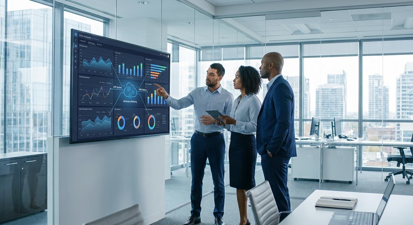 Featured image for: Atribución de marketing con datos reales: Cómo cruzar tu ERP y CRM para saber exactamente qué canal te trajo el cliente que más facturó — y dejar de quemar presupuesto en lo que no funciona este segundo semestre 2026