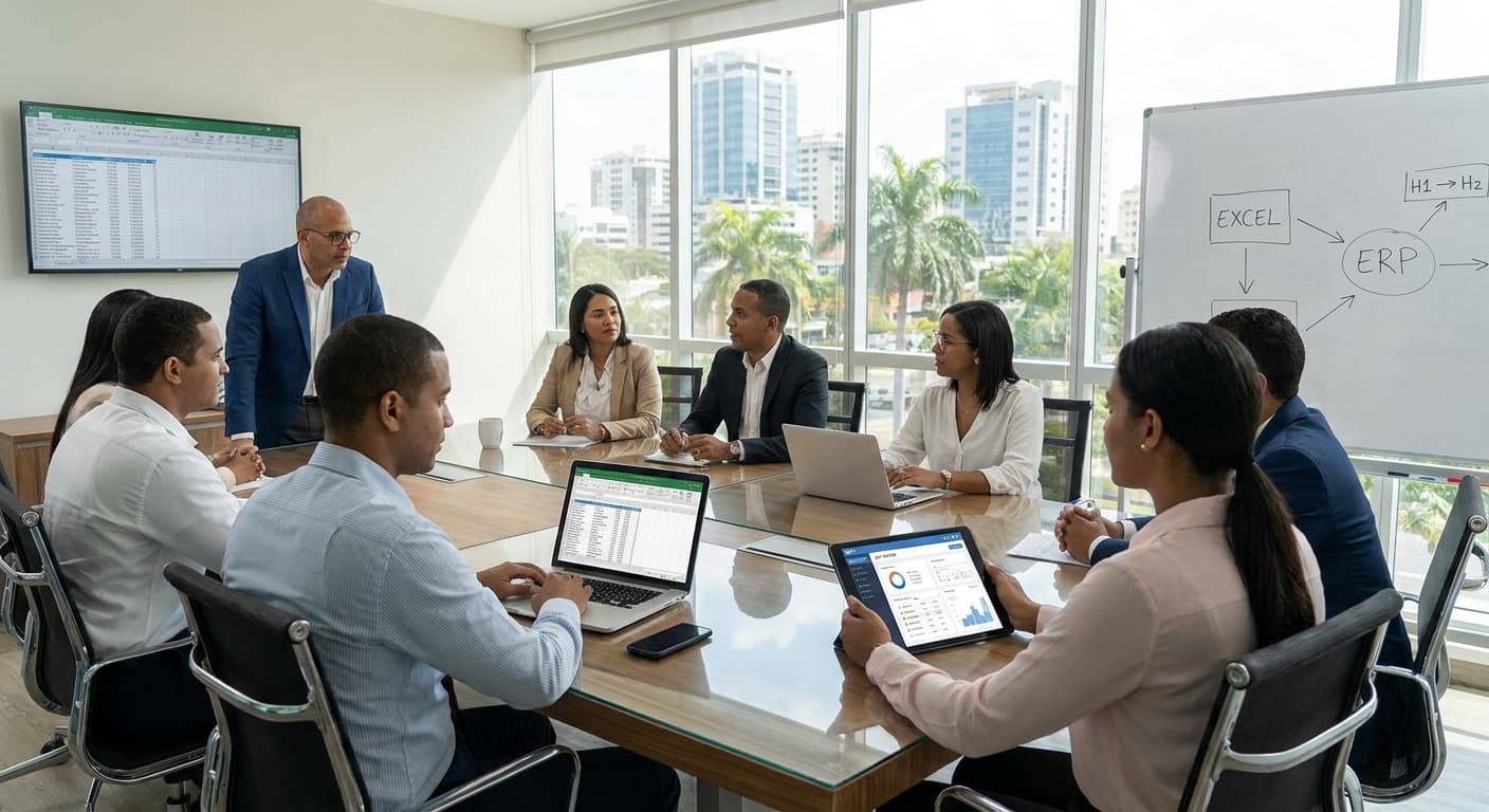 Featured image for: Tu primer ERP: La guía de selección para pymes dominicanas que hicieron el cierre H1 con Excel y no quieren equivocarse este segundo semestre 2026