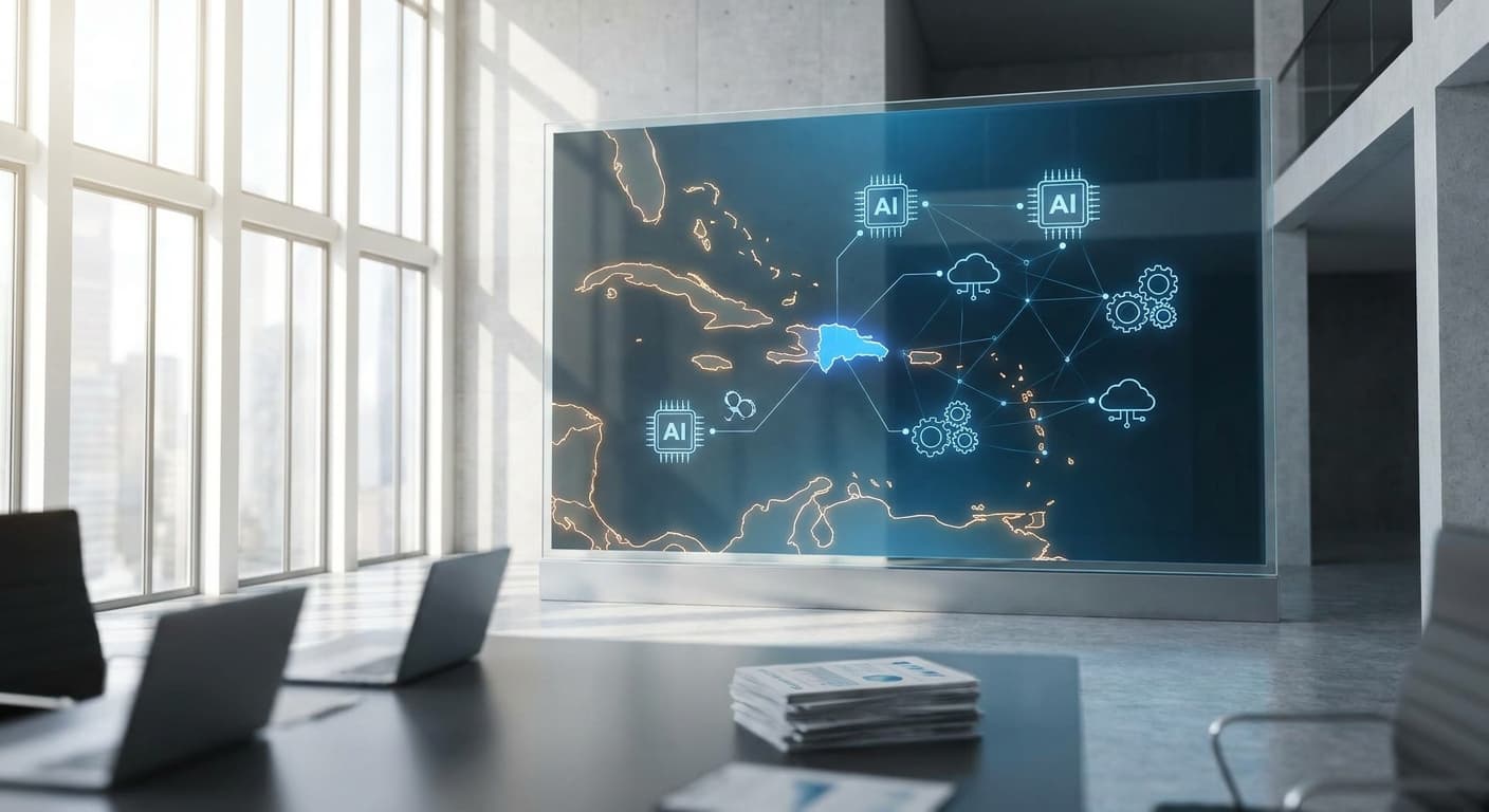 Featured image for: Noticias Julio 2026: RD asume el liderazgo regional en IA y gobierno digital — lo que significa para tu pyme que el país se consolide como hub tecnológico del Caribe este segundo semestre