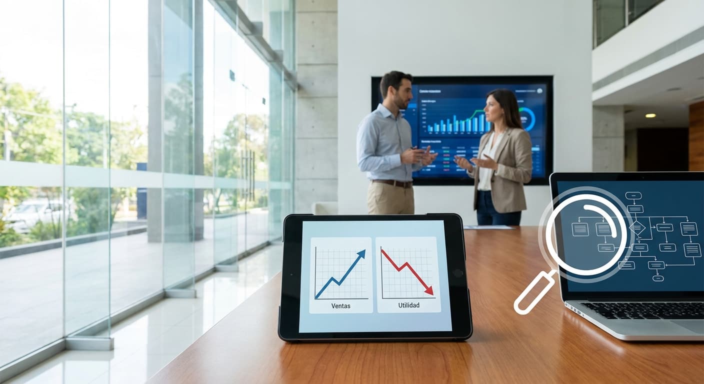 Featured image for: Creciste en ventas pero tu utilidad se achicó: La auditoría de productividad operativa que separa a las pymes que escalan de las que solo se inflan este segundo semestre 2026