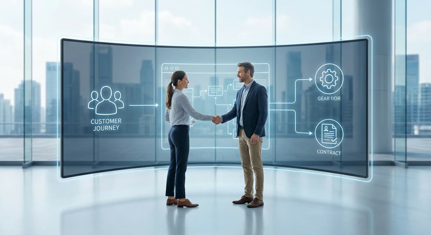 Featured image for: Del click al contrato sin que nadie se pase la pelota: Cómo automatizar la sincronización entre marketing y ventas B2B para que cada lead llegue calificado, con contexto y en el momento exacto este segundo semestre 2026