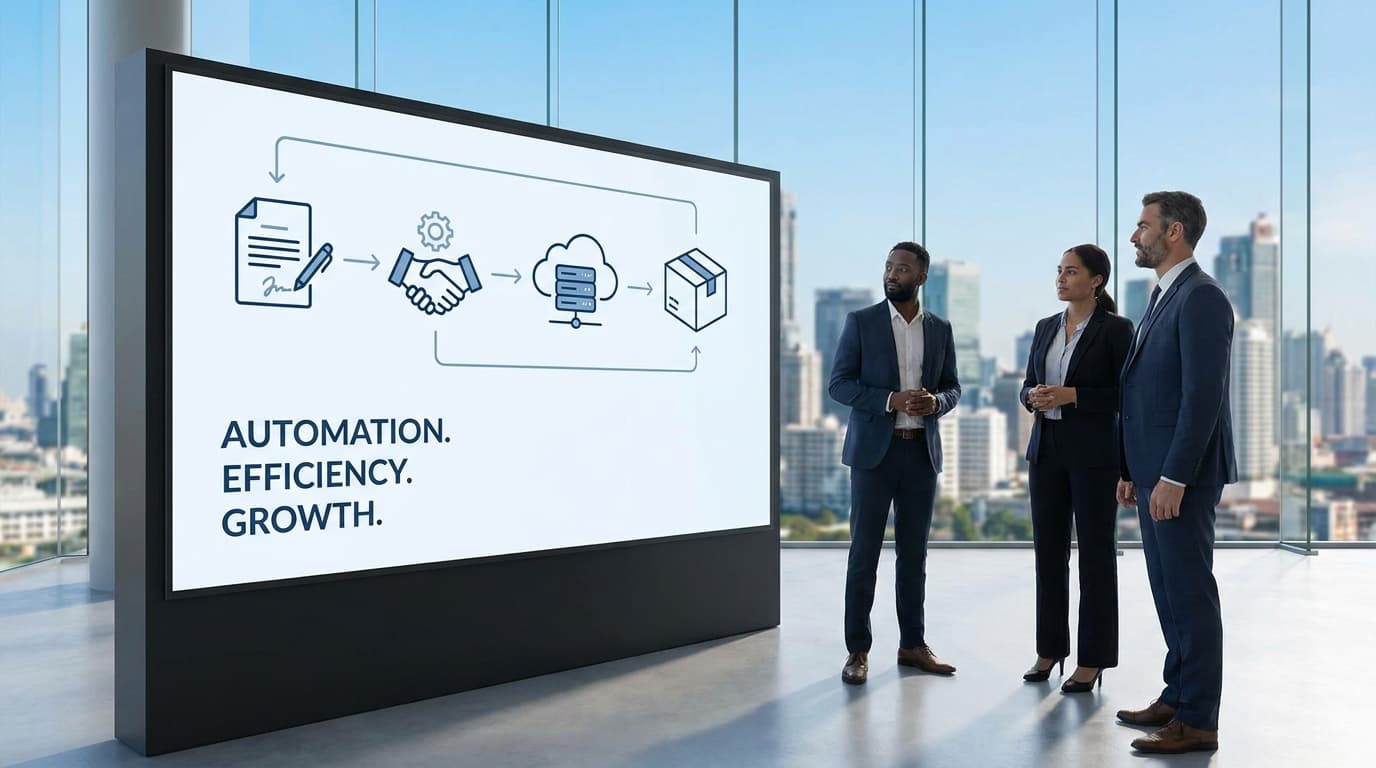 Featured image for: Del contrato firmado al primer pedido sin fricción: Cómo automatizar el onboarding de clientes B2B para que la bienvenida no sea un viacrucis de papeles, llamadas y correos este segundo semestre 2026